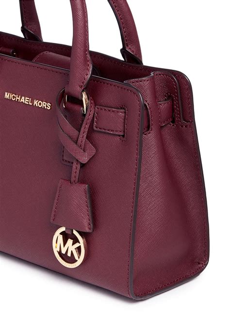 michael kors small casey satchel|michael kors small saffiano satchel.